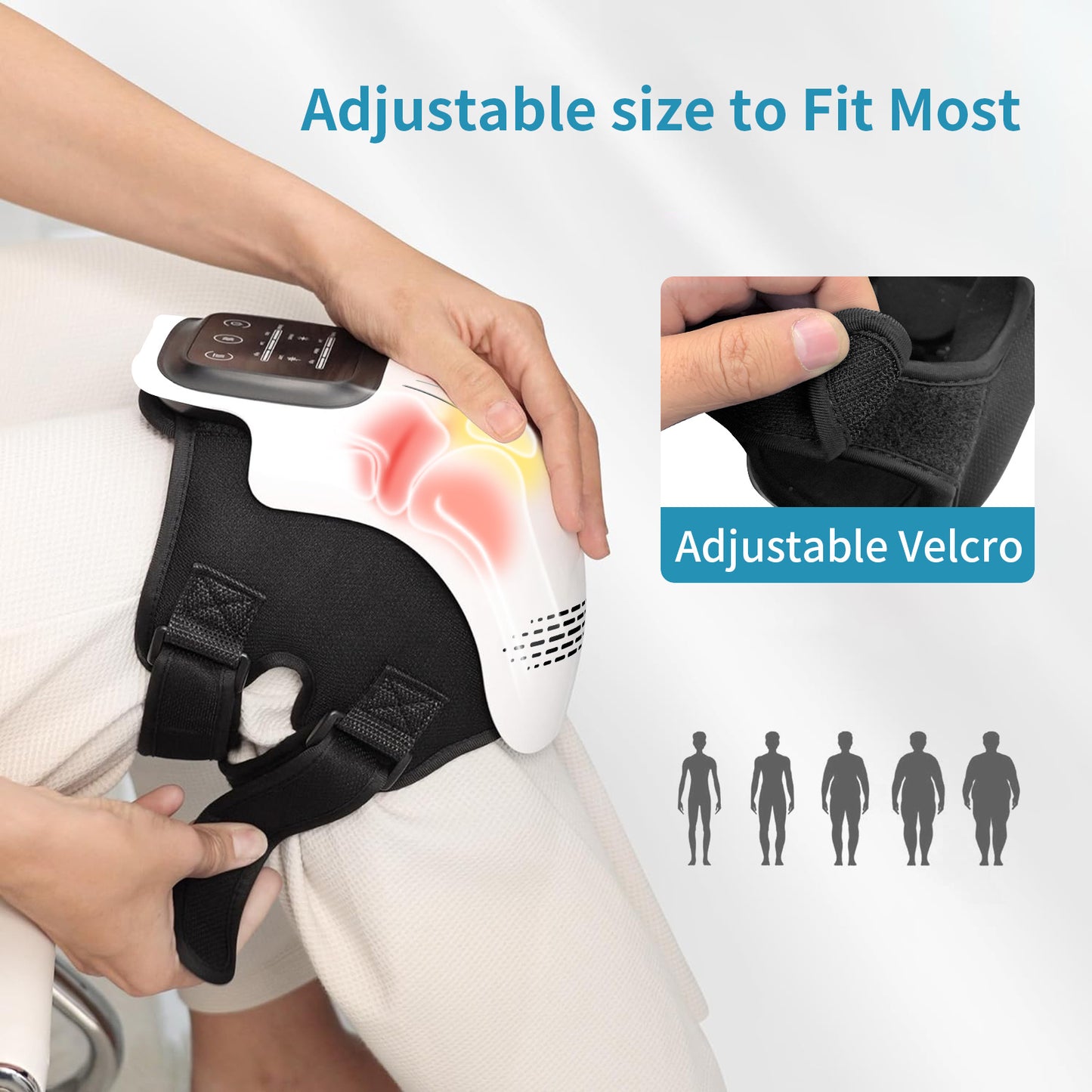 Serenetta™ Adjustable Heated Knee Massager